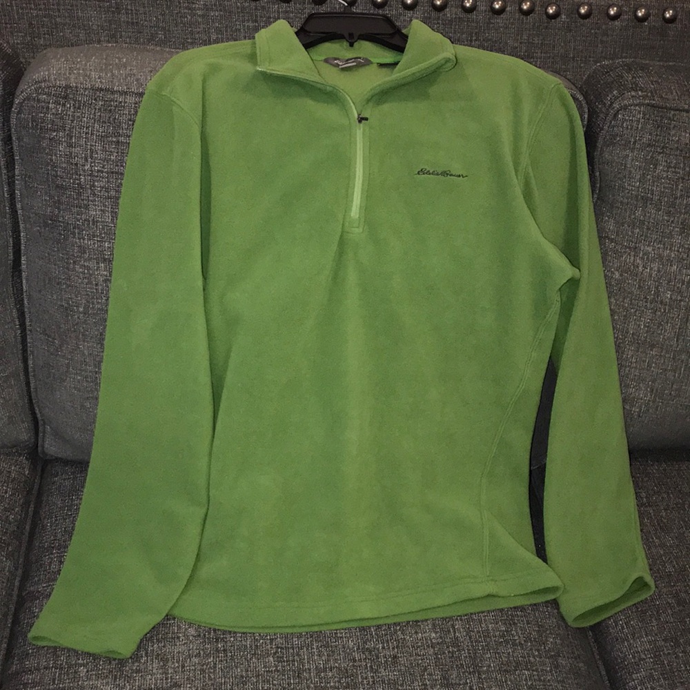 Eddie Bauer 1/3 zip up medium men’s sweater.